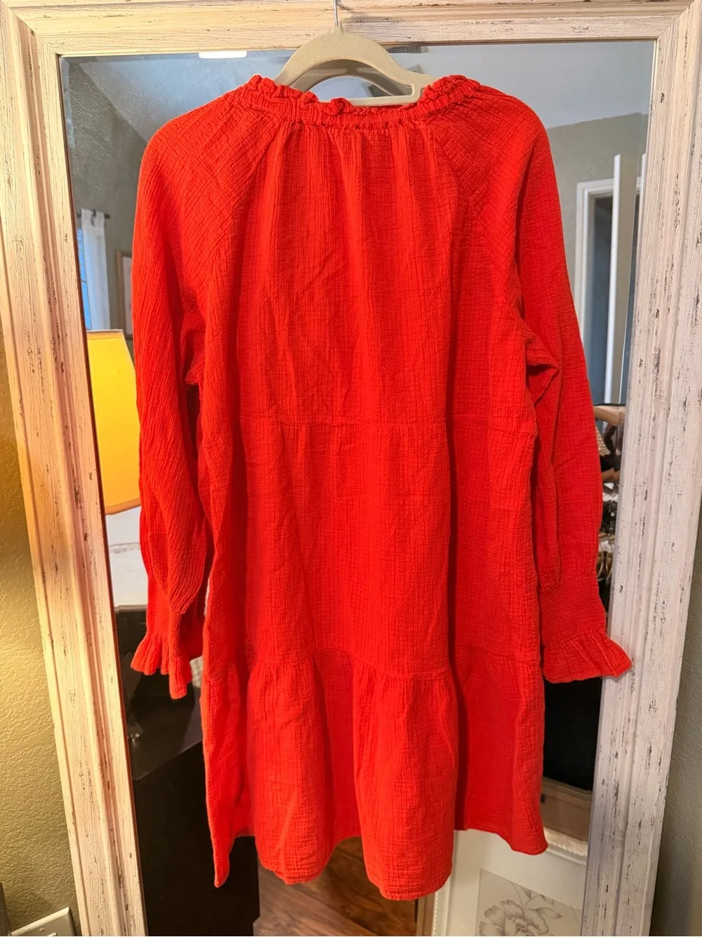 J.Crew Fiery Red Dress
